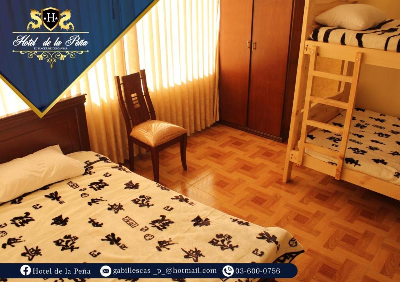 Hotel De La Pena Ambato Bagian luar foto
